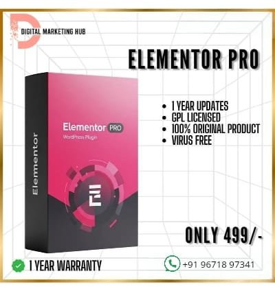 Elementor Pro Build stunning WordPress websites without coding using Elementor Pro! Get full access to premium widgets, templates